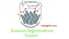 Diyarbakır ÖDM Kazanım Değerlendirme Testleri PDF 8. Sınıf İl MEM
