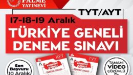 2021-2022 Palme Türkiye Geneli TYT-AYT Deneme Sınavı-1