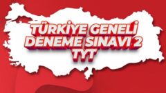2022 3D Yayınları Türkiye Geneli TYT-AYT Deneme Sınavı-2
