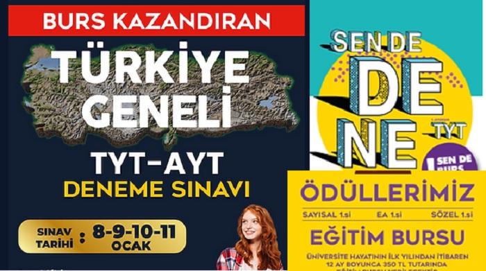 2022 Soru Kalesi Yayınları Türkiye Geneli TYT-AYT Deneme Sınavı