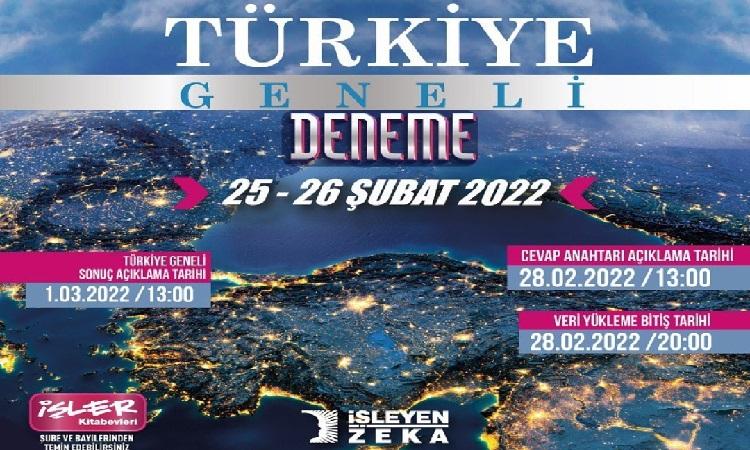 2022 İşleyen Zeka Türkiye Geneli LGS Cevap Anahtarı