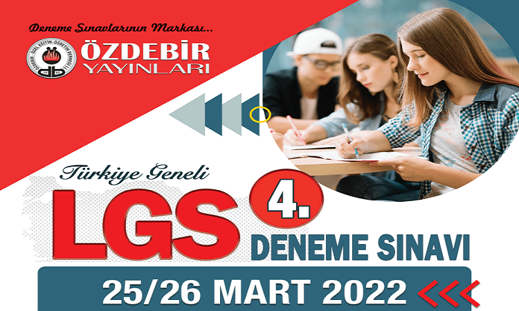 2022 Özdebir Türkiye Geneli LGS Cevap Anahtarı-4 (0824)