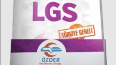 2022 Özder Türkiye Geneli LGS 3. Deneme Sınavı Cevapları