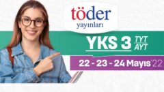 2022 Töder Türkiye Geneli TYT-AYT Deneme Sınavı-3