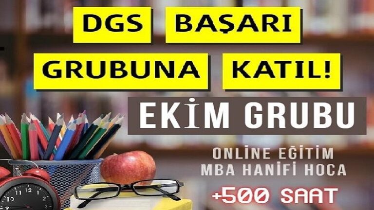2024 Dgs Canlı Ders Konu Anlatımı - Dgs Online Kurs